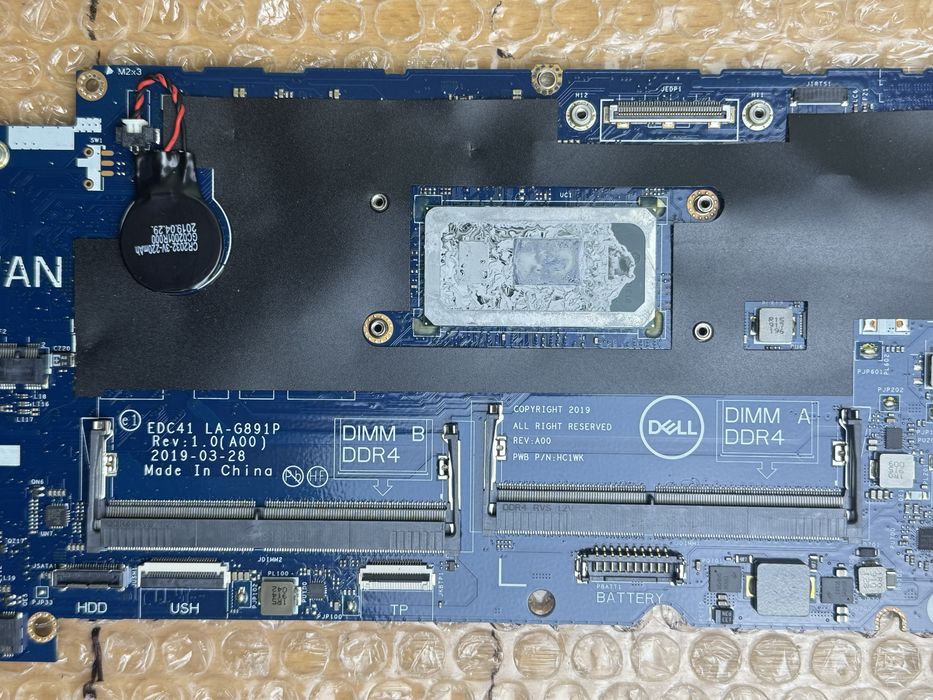 Материнські плати i5-8365U, i7-8665U Dell Latitude 5400