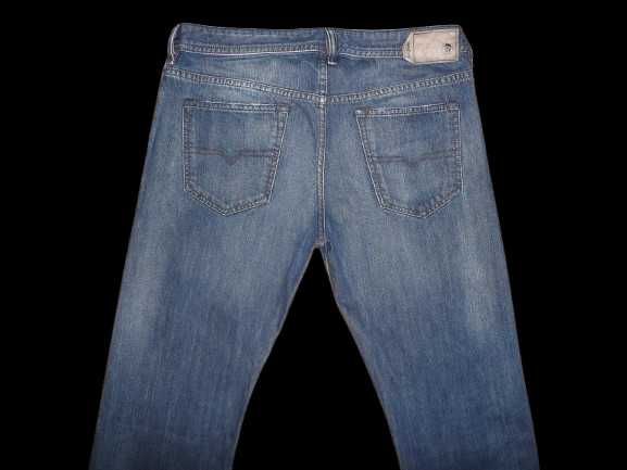 Spodnie dżinsy DIESEL W34/L34=45,5/113cm jeansy Buster