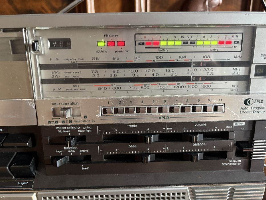 HiFi магнітола Sharp GF-555 в робочому стані