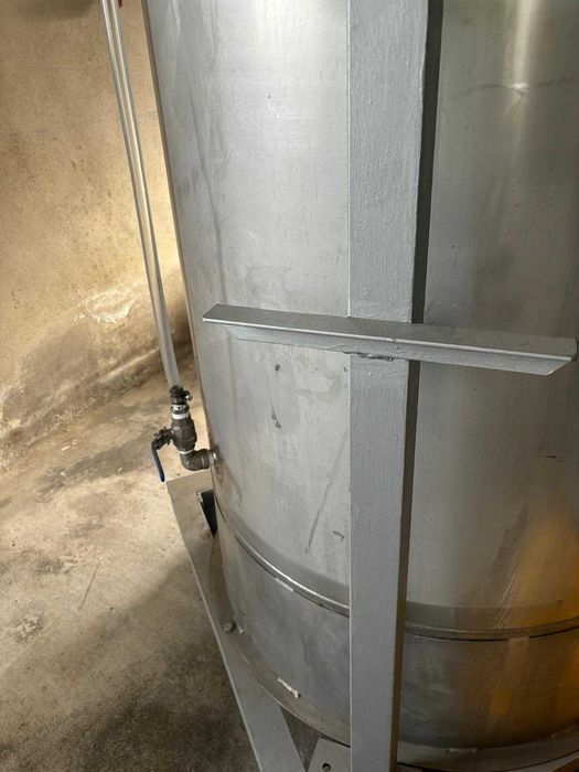 Depósito/Reservatório Inox - 1000L (H2O/Produtos Quimicos/Combustivel)