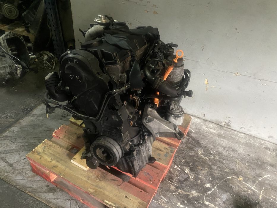 Motor vw passat 1.9 tdi 115cv referencia ajm com garantia
