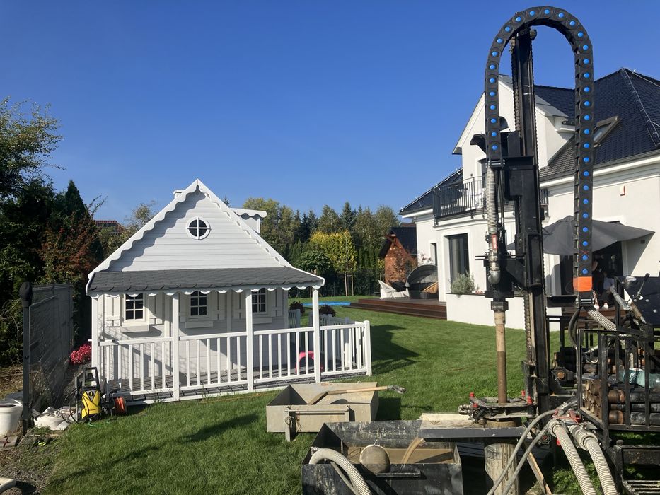 STUDNIA BEZ BAŁAGANU Wiercenie bezwykopowe – czysto, szybko, do 100m!