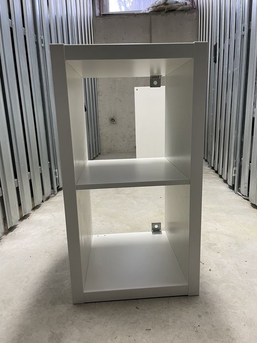 biały kallax ikea regał szafka