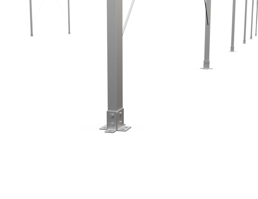 Konstrukcja Stalowa 8x22.4x4 NOWA OCYNKOWANA  HALA WIATA MAGAZYN