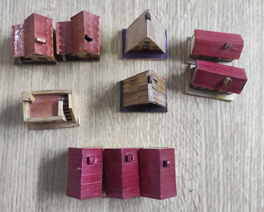 Casas miniatura típicas portuguesas