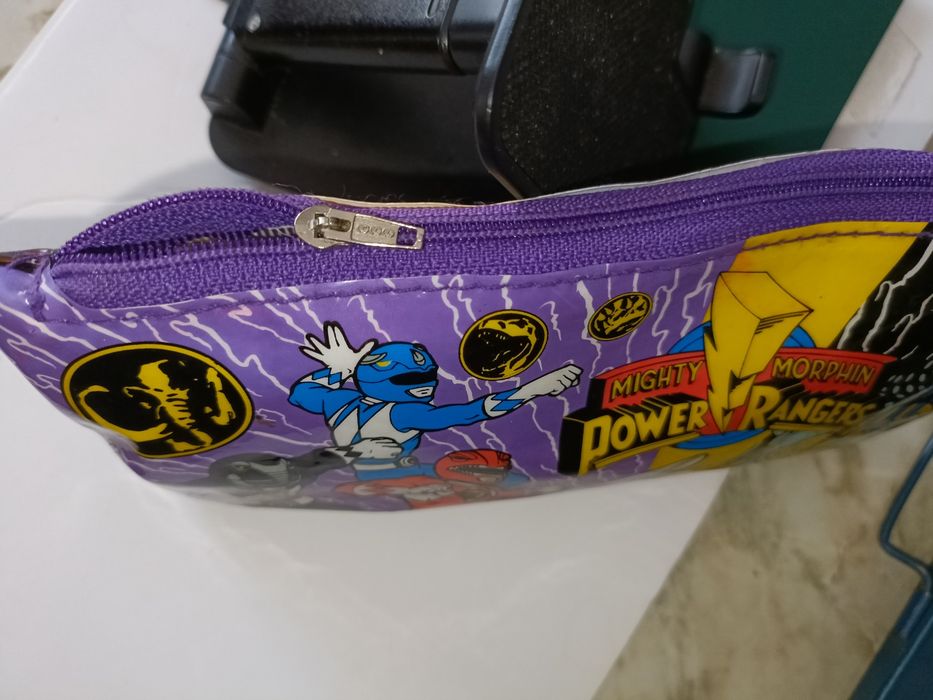 Estojo escolar Power Rangers