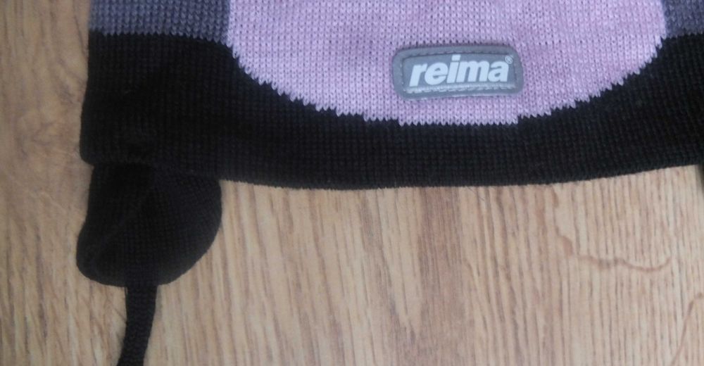 REIMA Czapka NOWA 100% Wełna Woolmark Windproof R.46