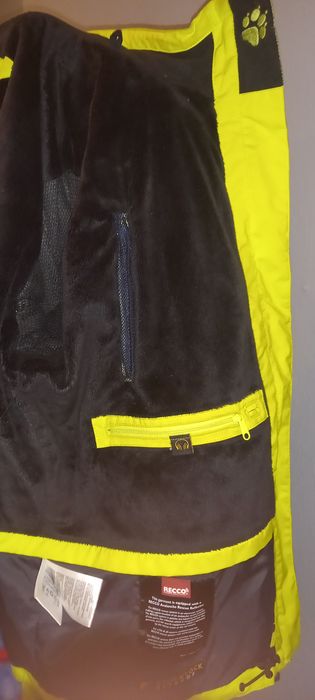 Kurtka Jack Wolfskin xl zimowa narciarska Recco system lawinowy