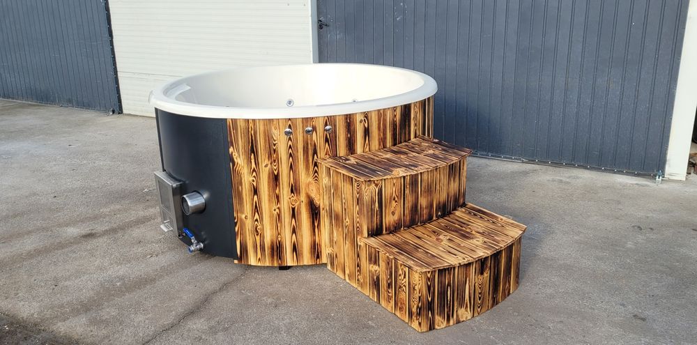 Balia ogrodowa elektryczna Gorąca Beczka Hot Tub jacuzzi hydromasaż