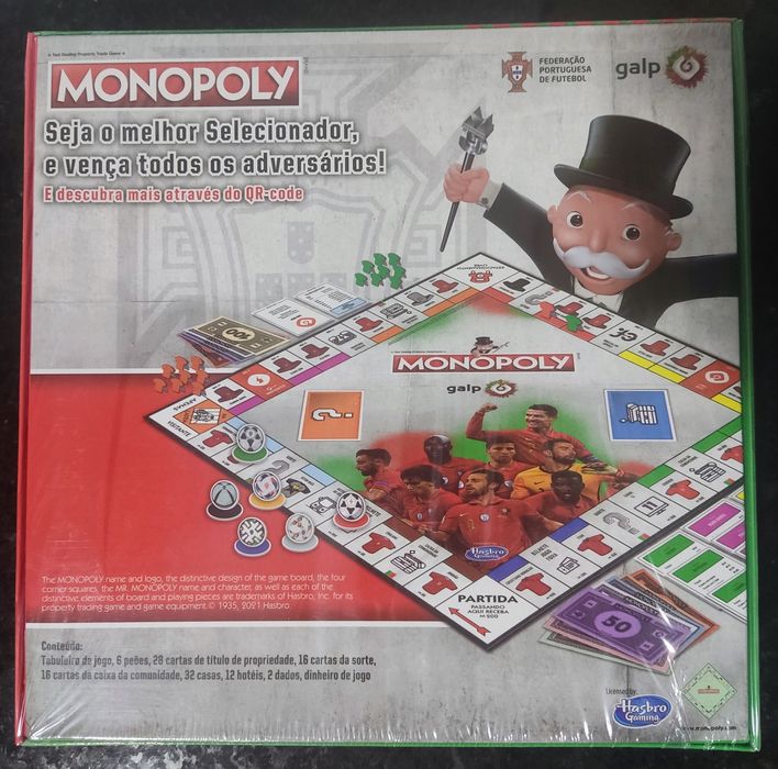 Monopólio Seleção Nacional Mundial Catar 2022