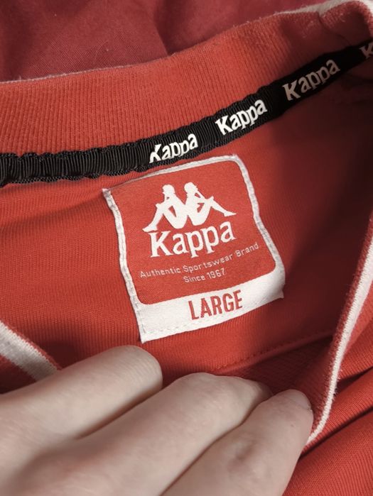 Kappa лонгслів на лампасах Каппа кофта