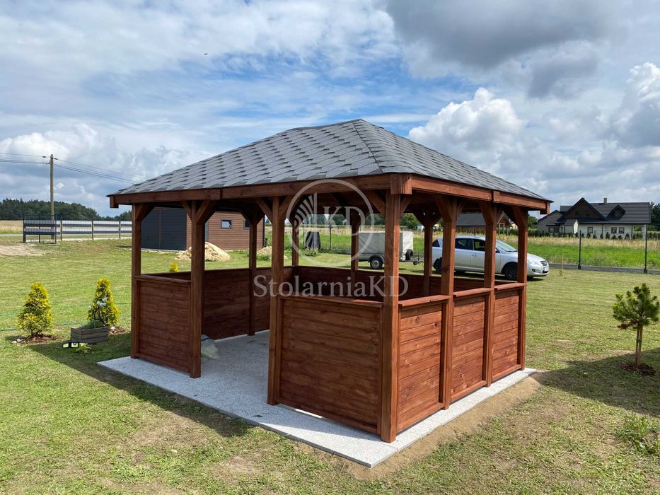 Altana ogrodowa 3x4 altanka drewniana producent różne wymiary