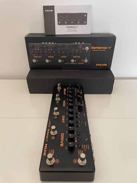 Nux Cerberus - pedaleira multi efeitos para guitarra