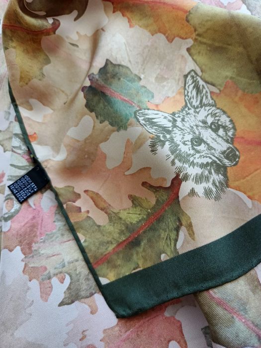 Шарф палантин шовк натуральний ,silk twill ,Hubegger, Італія