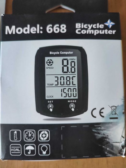 Велосипедний спідометр комп'ютер Багатофункціональний водонепроникний