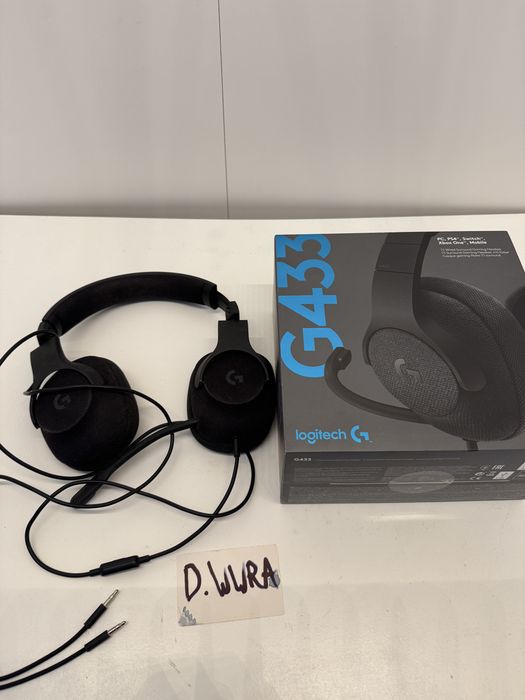 Sprzedam sluchawki gamingowe logitech g433