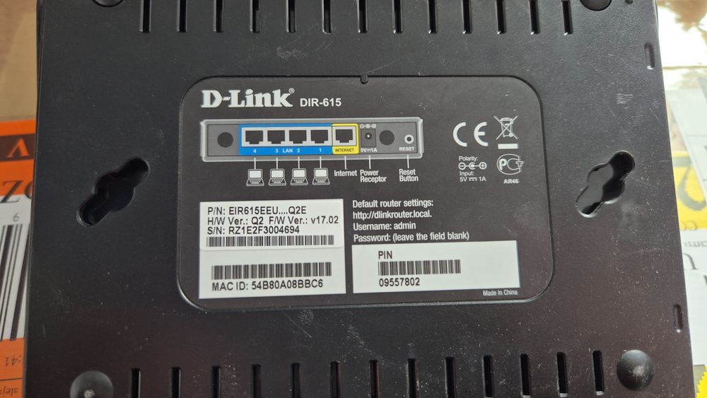 Router D-Link DIR 615