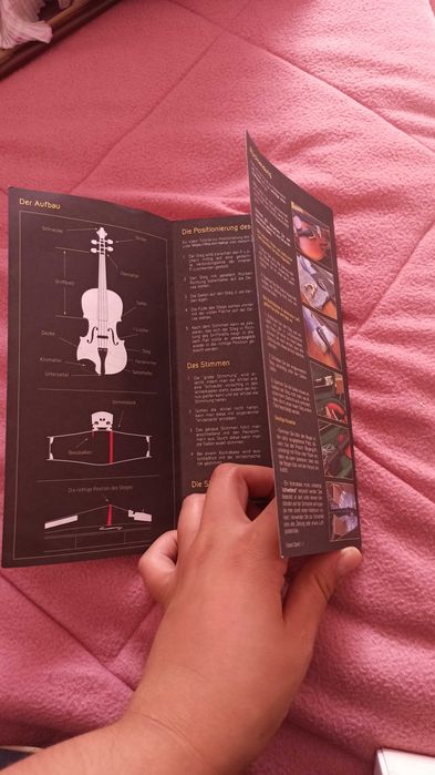 Violino Thomann (case e mais acessórios)