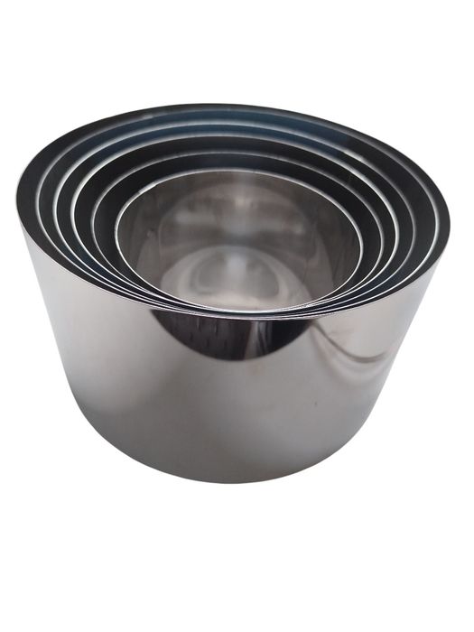 Набір кілець для випечкі комплект 6 штук висота 12 см.