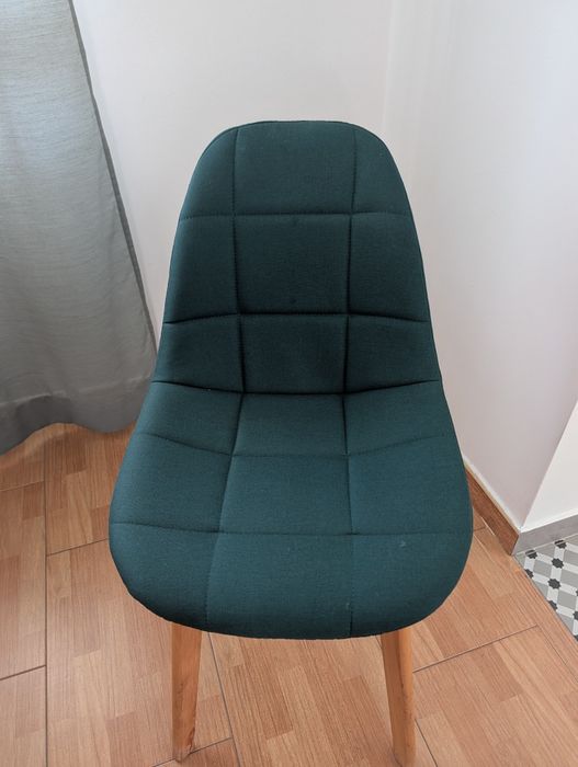 Cadeiras Homa verdes