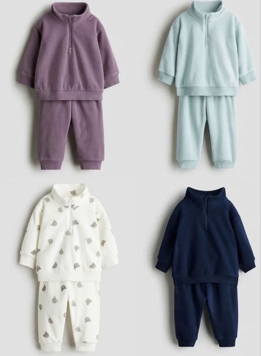 Новий флісовий костюм для дівчинки H&M 74, 80 86, 92, 98, 104