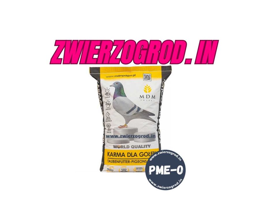 MDM PME-O MŁODY DIAMENT odchowowa dla młodych gołębi 25kg 78,50zł