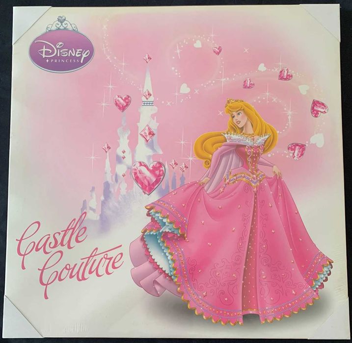 4 Telas Disney Princesas (50cm * 50cm)