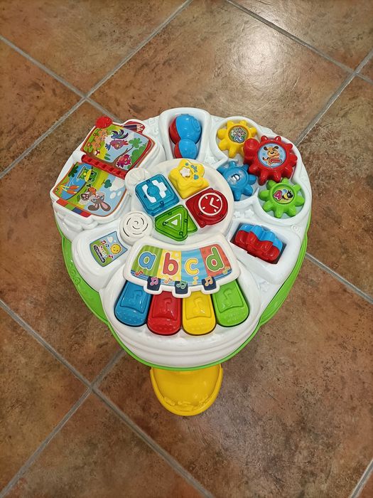 Brinquedos (3): Mesa de atividades, andarilho e voador