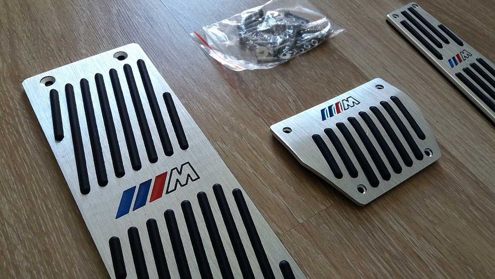 Nakładki na pedały aluminiowe m pakiet BMW E46 E90 E39