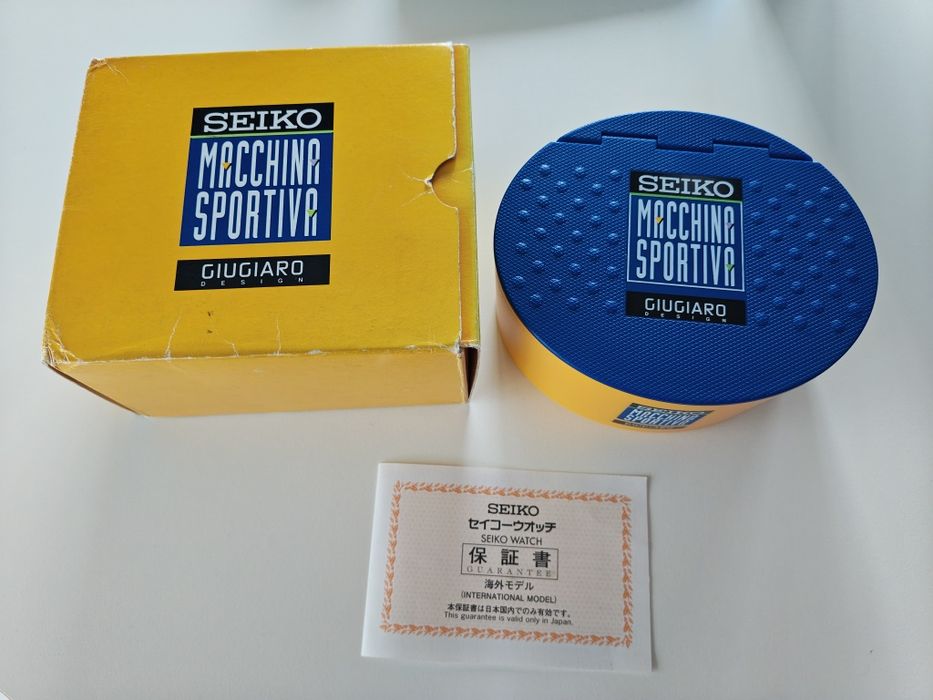 Relógio Seiko Giugiaro