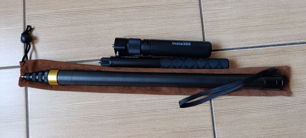 Insta360 X3. Zestaw Creator Kit+ dodatkowe akcesoria