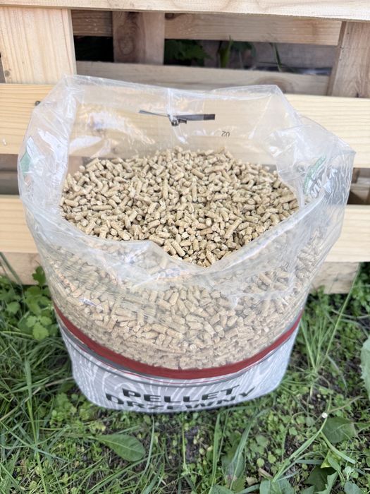Pellet Pelet TPD 6mm Premium Sosna Klasa A1 DIN Plus Winda