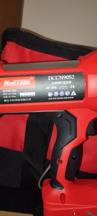 Pregadora de betão Nailtask 20V