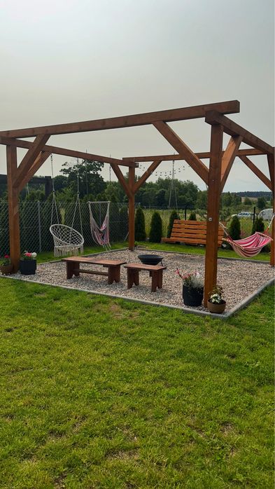 Domek z balia na Mazurach nad jeziorem do wynajecia