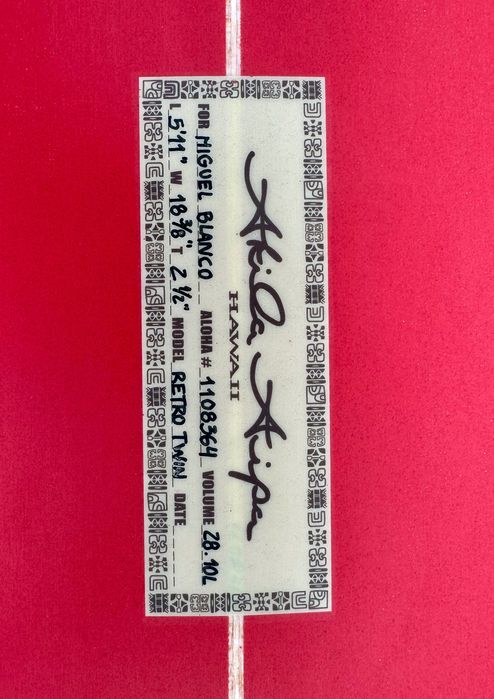 Ben Aipa Retro Twin 5’11
