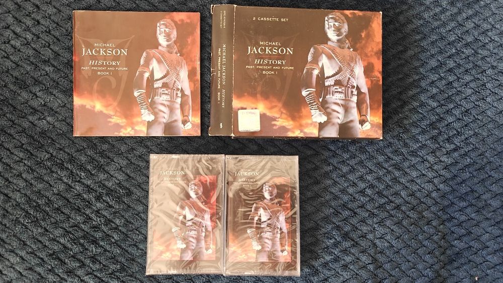 Michael Jackson History Book 1 kaseta