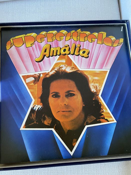 Coletânea de 9 discos de vinil “Superestrelas da Música Portuguesa”