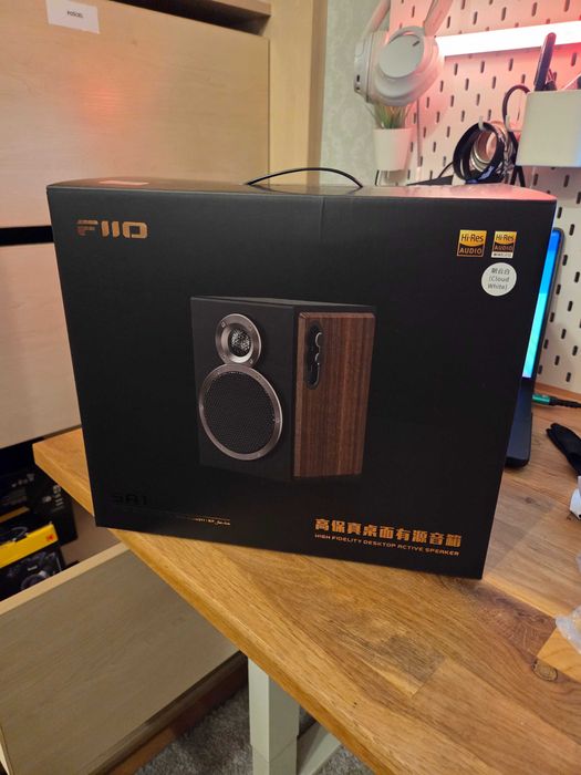 FiiO SA1 - white - Aktywne głośniki Hi-Fi