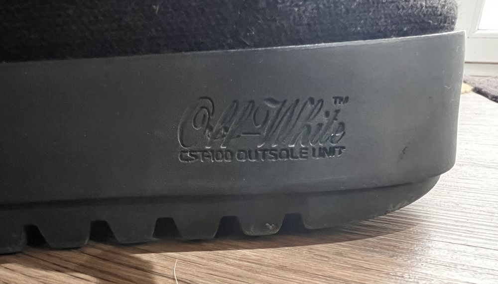 Off-White Wrap Hi-Top Sneakers.