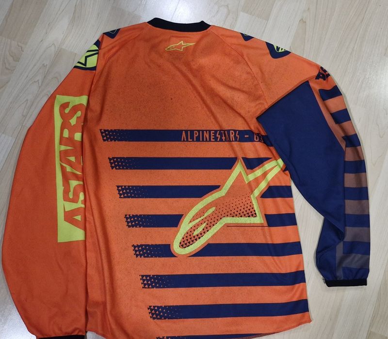 Koszulka, bluza cross enduro Alpinestar dziecięca  XL