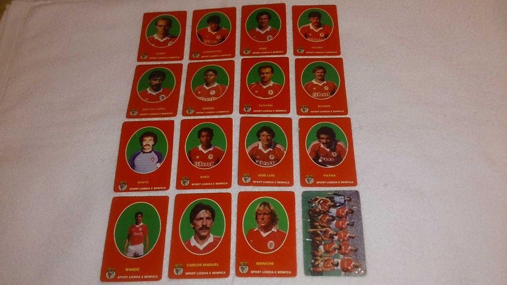 benfica (16 calendários) coleção força vermelha