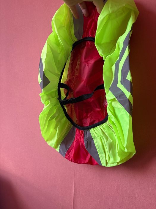 Capa Impermeável para Mochila com Faixa Reflexiva – Novo