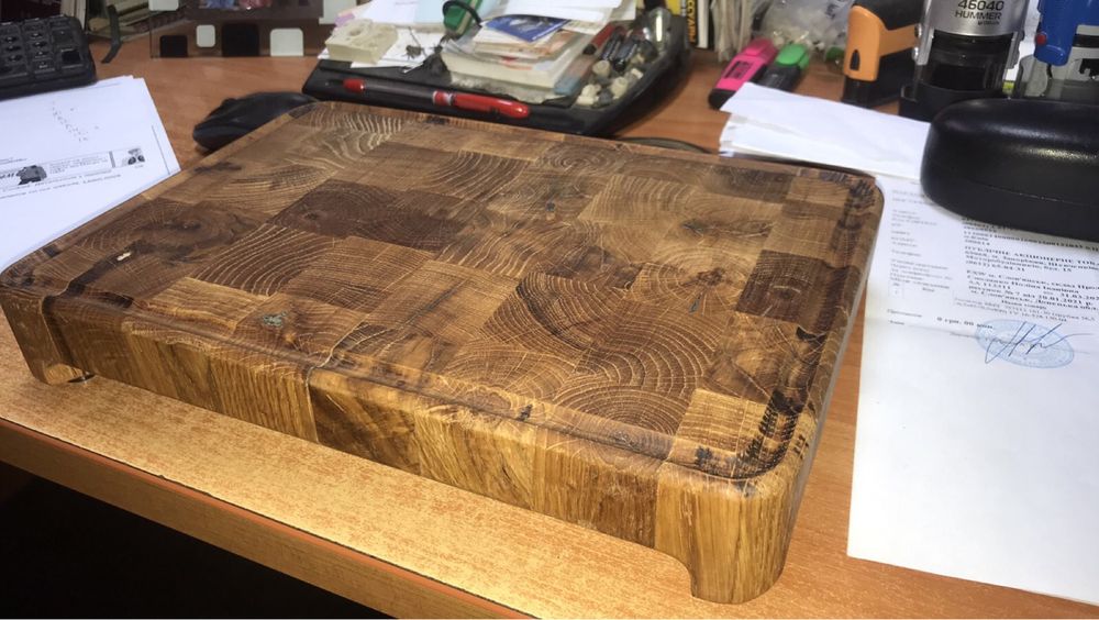 Торцевая разделочная доска.