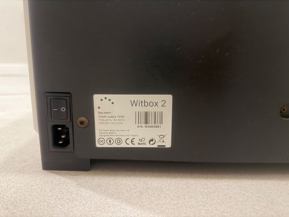 BQ Witbox 2 - Impressora 3D