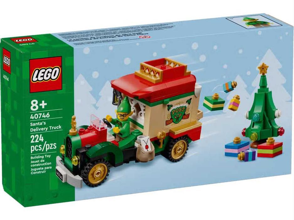 Klocki LEGO 40746 Ciężarówka Świętego Mikołaja