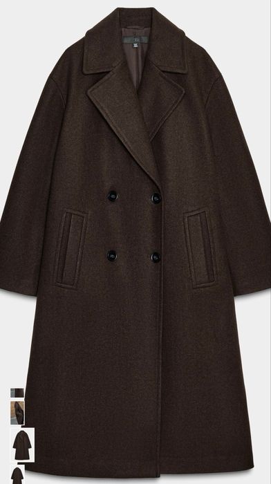 Sobretudo Fazenda novo XL Zara