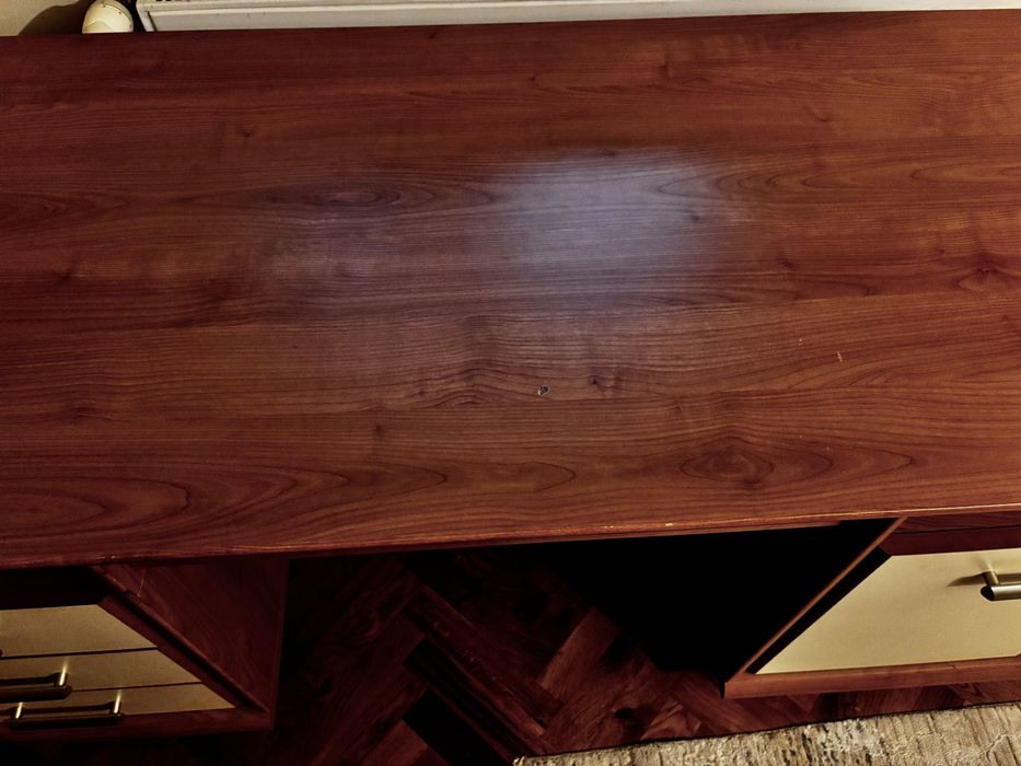 Biurko SYRIUSZ Black Red White *PROMOCJA*