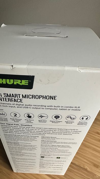 Shure MV7i nowy, nieodpakowany, do podcastów i nie tylko