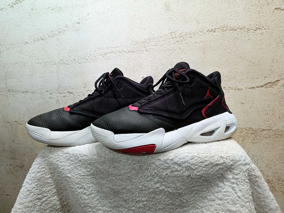Wysokie sneakersy NIKE JORDAN MAX AURA 4 r.42 skóra stan bardzo dobry