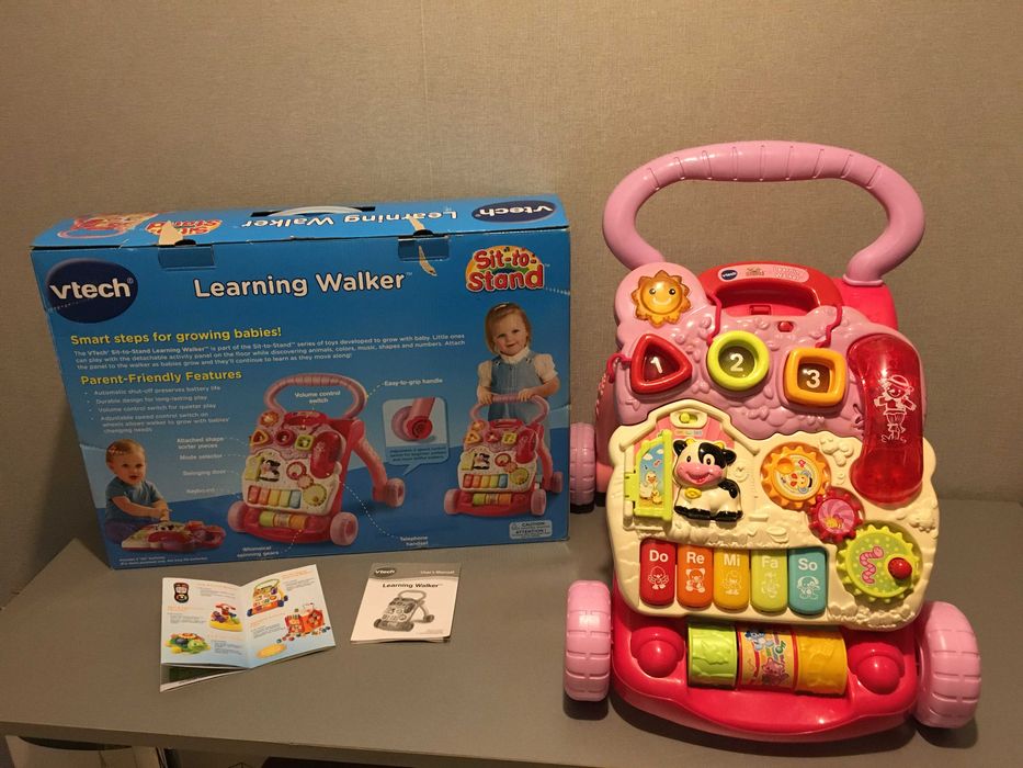 Інтеракт розв ходунки-каталка Vtech Sit-To-Stand Learning Walker usa